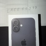 New Apple iPhone 16 - T-Mobile, 128 GB, Black, A3081