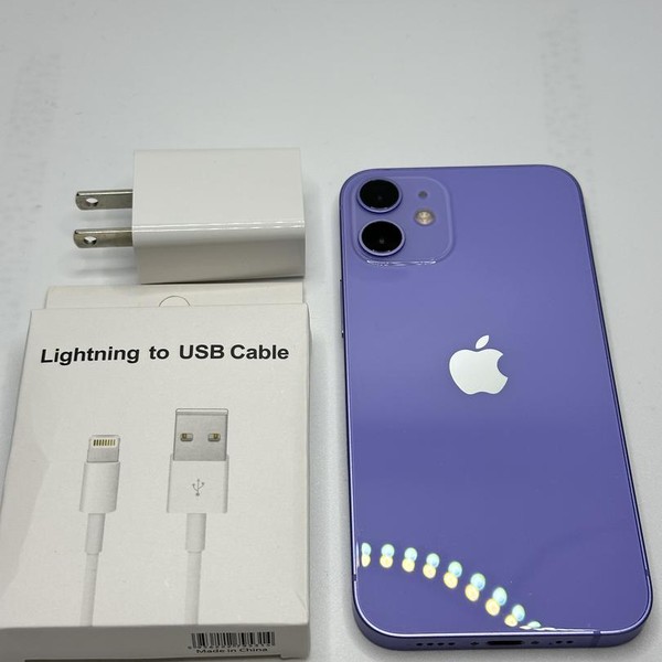 Apple iPhone 12 Mini - Unlocked, 64 GB, Purple, A2176