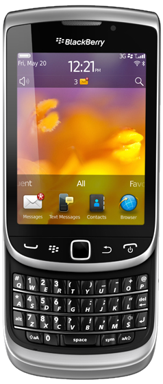 Blackberry Torch - AT&T, 4 GB, Black, 9810
