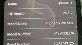 Good
													Apple iPhone 16 Pro Max - T-Mobile, Black, 256 GB, A3084, photo 5 of 6