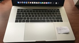 Good
													MacBook Pro 2017 (With Touch Bar) - 15" - I7, Silver, 256 GB, 16 GB, photo 2 of 12