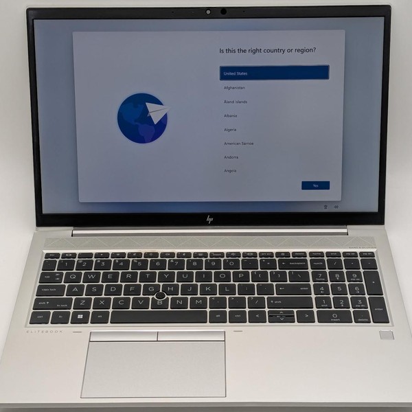 HP EliteBook 855 G8 - 512 GB, Silver, 16 GB, AMD Ryzen 7 Pro, FHD