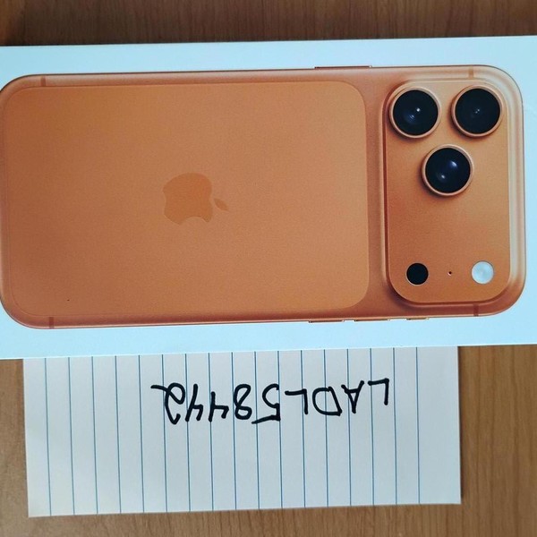 Apple iPhone 17 Pro Max - AT&T, 1 TB, Cosmic Orange, A3257