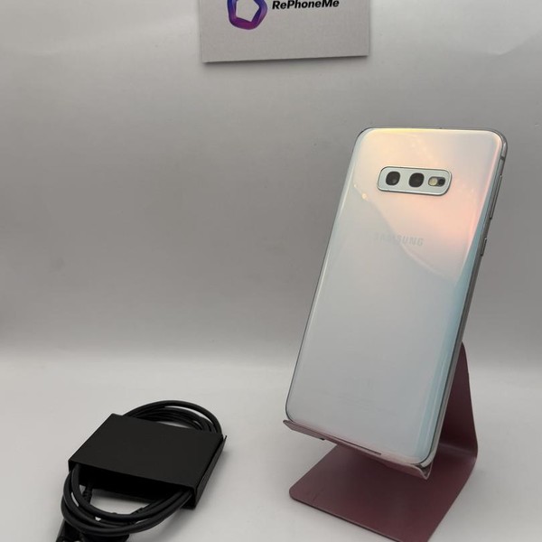 Samsung Galaxy S10e - Unlocked, 128 GB, White, 6 GB, SM-G970U1