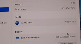 Good
													MacBook Air 2020 - 13" - Apple M1, Gray, 256 GB, 8 GB, photo 3 of 9