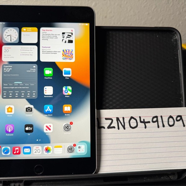 Apple iPad Mini 4 - Wi-Fi, Gray, 128 GB