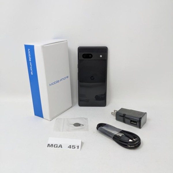 Google Pixel 7a - AT&T, 128 GB, Charcoal, 8 GB, GWKK3
