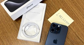 Good
													Apple iPhone 15 Pro - Unlocked, Blue, 256 GB, A2848, photo 3 of 4