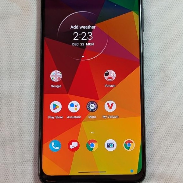 Motorola One 5G Ace - Verizon, Gray, 64 GB, 4 GB