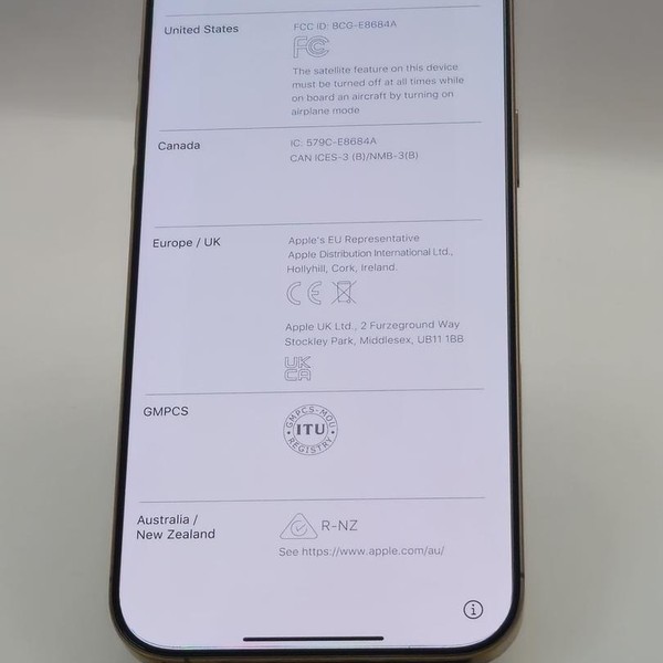Apple iPhone 16 Pro Max - Unlocked, Desert, 256 GB, A3084