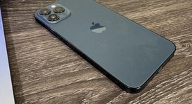 Good
													Apple iPhone 12 Pro Max - Unlocked, Pacific Blue, 128 GB, A2342, photo 1 of 10