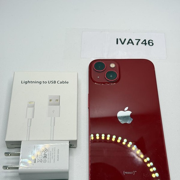Apple iPhone 13 - Unlocked, 256 GB, Red, A2482