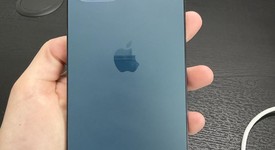 Fair
													Apple iPhone 12 Pro Max - AT&T, Pacific Blue, 128 GB, A2342, photo 2 of 6