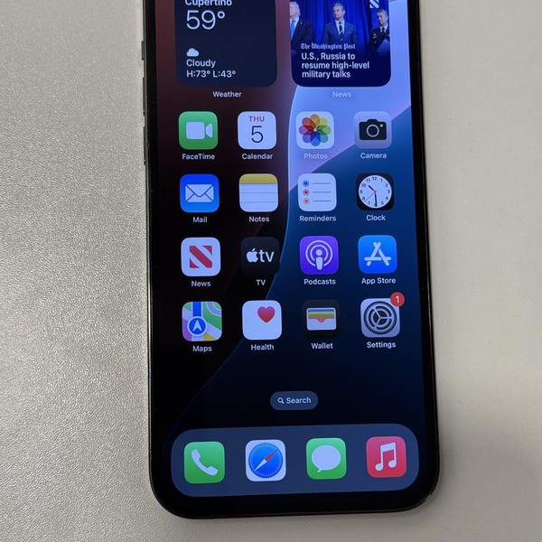 Apple iPhone 13 Pro Max - Unlocked, 128 GB, Graphite, A2484