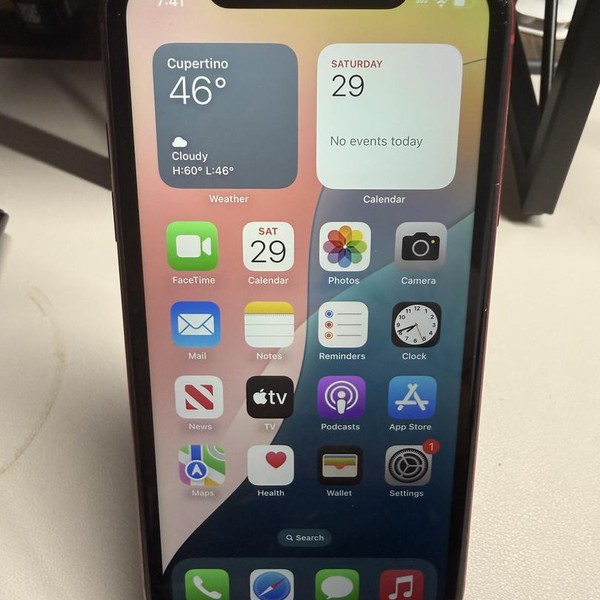 Apple iPhone 11 - Verizon, Red, 256 GB, A2111