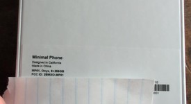 New
													Minimal Phone - Unlocked, Onyx, 256 GB, 8 GB, photo 2 of 2
