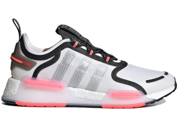 adidas NMD R1 V3 White Matte Silver Crimson for sale
