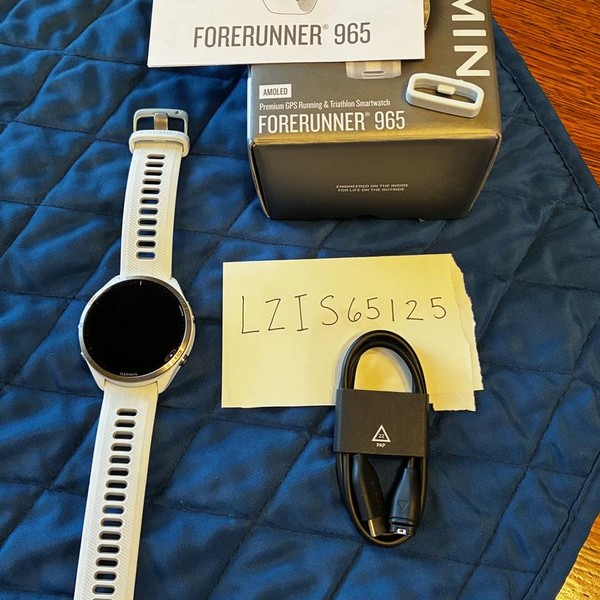Garmin Forerunner 965 - White