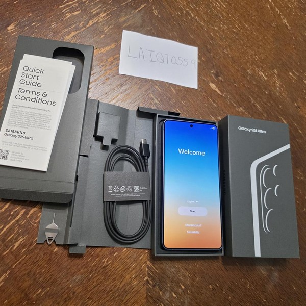 Samsung Galaxy S26 Ultra - Unlocked, 256 GB, Cobalt Violet, 12 GB, SM-S948U1