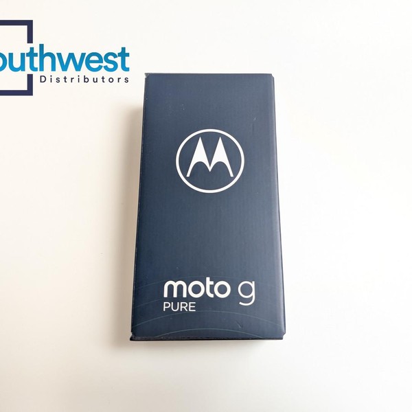 Moto G Pure - Unlocked, 32 GB, Navy Blue, 3 GB