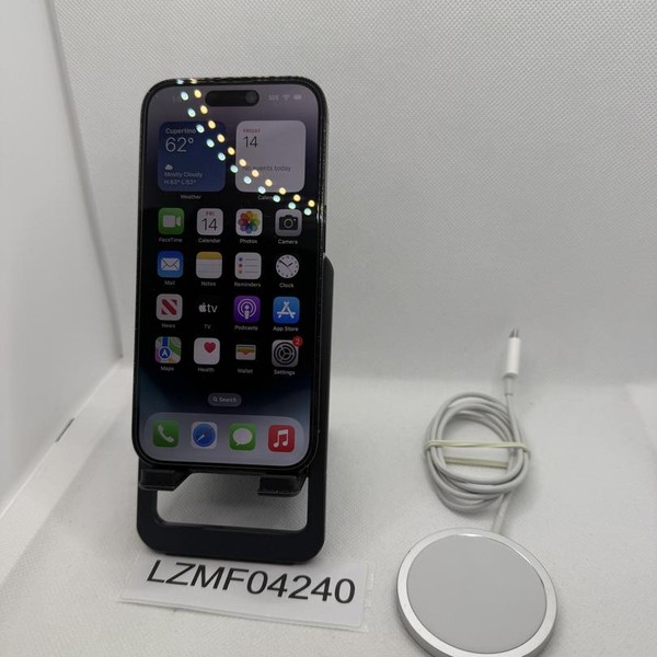 Apple iPhone 14 Pro - Unlocked, 256 GB, Black, A2650