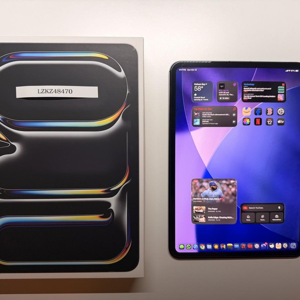 Apple iPad Pro 11 inch (M4) 2024 - Unlocked, 256 GB, Black, 8 GB, A2837, Standard Glass