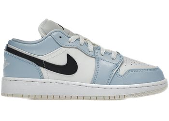 Jordan 1 Low Ice Blue Black (GS) for sale