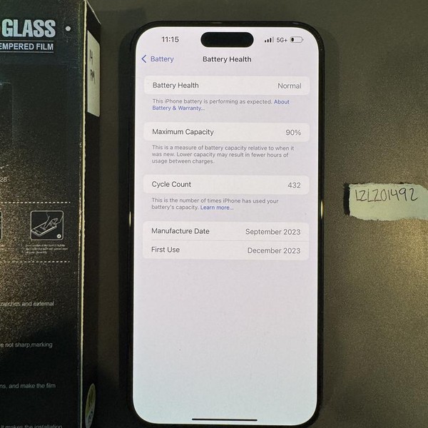 Apple iPhone 15 Pro Max - AT&T, 256 GB, Black, A2849