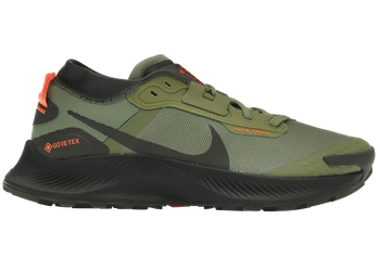 Nike Pegasus Trail 3 Gore-Tex Oil Green Iron Grey Total Orange for sale