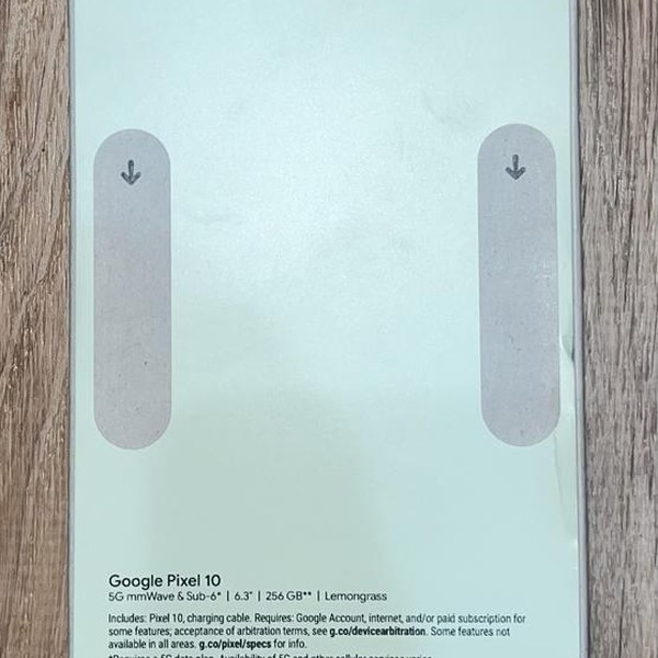 Google Pixel 10 - Unlocked, 256 GB, Lemongrass, GLBW0