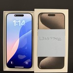 Mint Apple iPhone 15 Pro Max - Unlocked, Natural, 256 GB, A2849