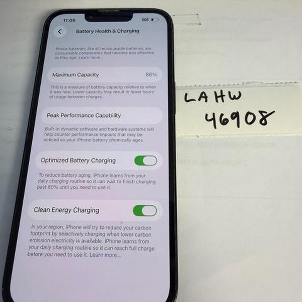 Apple iPhone 14 - Unlocked, 128 GB, Midnight, A2649