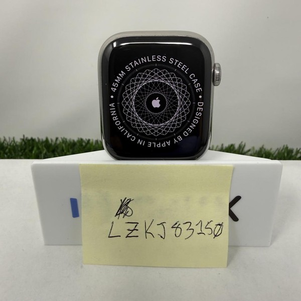 Apple Watch Series 7 45mm - Unlocked, Silver, A2477 - Cellular, Stainless