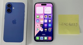 Mint
													Apple iPhone 16 - Verizon, Ultramarine, 128 GB, A3081, photo 1 of 9