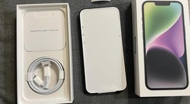 Mint
													Apple iPhone 14 - AT&T, Midnight, 128 GB, A2649, photo 1 of 1