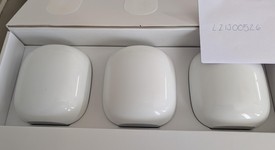 Good
													Google Nest Wifi Pro 6e Mesh Router - Snow, 3-Pack, photo 3 of 5
