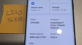 Good
													OnePlus 12 - Unlocked, Black, 512 GB, 16 GB, CPH2583, photo 2 of 5