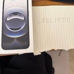 New Apple iPhone 16e - Unlocked, 128 GB, Black, A3212