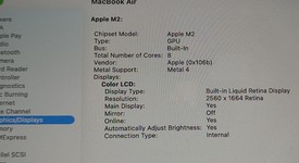 Mint
													MacBook Air 2022 (M2) - 13" - Apple M2, Gray, 256 GB, 8 GB, photo 5 of 13