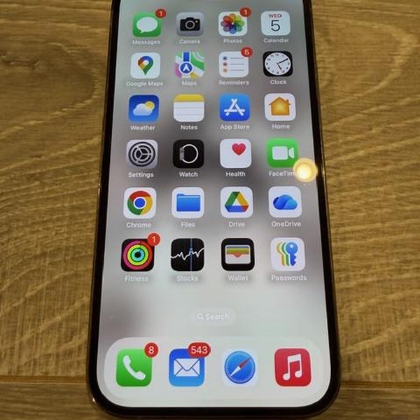 Apple iPhone 14 Pro - Unlocked, Silver, 128 GB, A2650