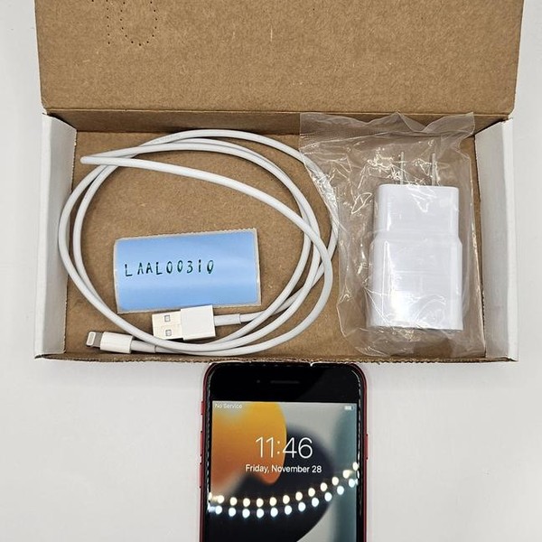 Apple iPhone SE 3rd Gen 2022 - Unlocked, 64 GB, Red, A2595