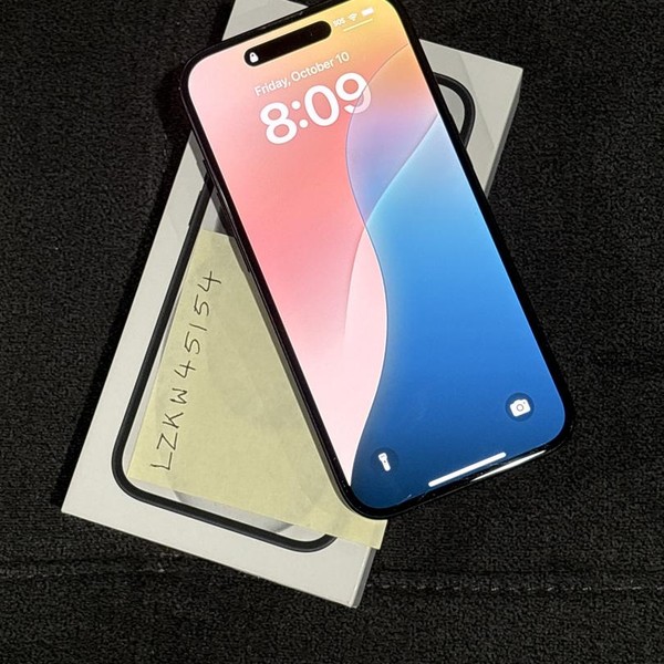 Apple iPhone 15 - Unlocked, 128 GB, Black, A2846