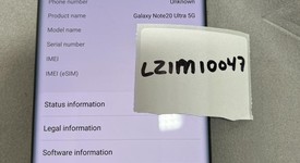 Good
													Samsung Galaxy Note 20 Ultra 5G - Verizon, Mystic White, 128 GB, 12 GB, SM-N986U, photo 2 of 6