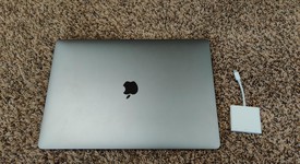 Good
													MacBook Pro 2018 (With Touch Bar) - 15" - I7, Gray, 256 GB, 16 GB, photo 1 of 6