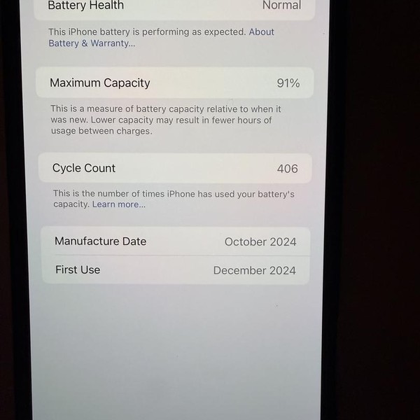 Apple iPhone 16 Pro Max - AT&T, White, 1 TB, A3084