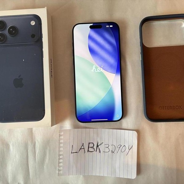 Apple iPhone 17 Pro Max - Unlocked, 1 TB, Deep Blue, A3257