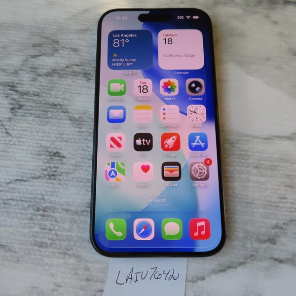 Apple iPhone 15 Pro - T-Mobile, 128 GB, Blue, A2848