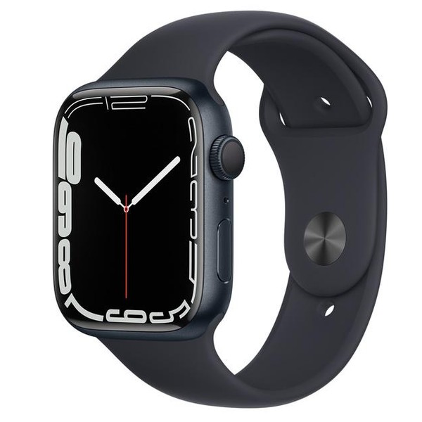Apple Watch Series 7 45mm - Unlocked, Midnight, A2477 - Cellular, Aluminum
