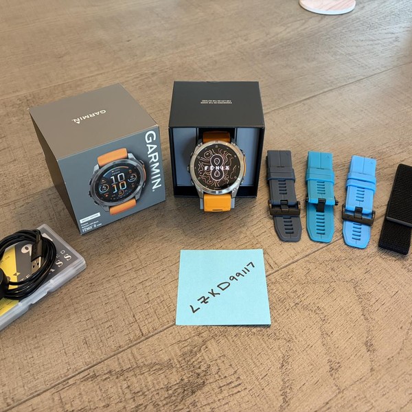Garmin Fenix 8 - Titanium, AMOLED