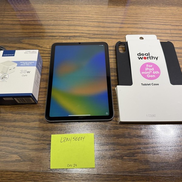 Apple iPad Mini 6th Gen - Wi-Fi, Gray, 256 GB, A2567